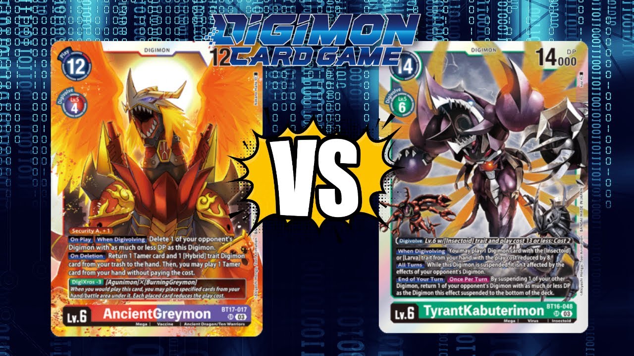 Digimon Card Game | BT18 19 | TyrantKabuterimon VS Red Hybrid