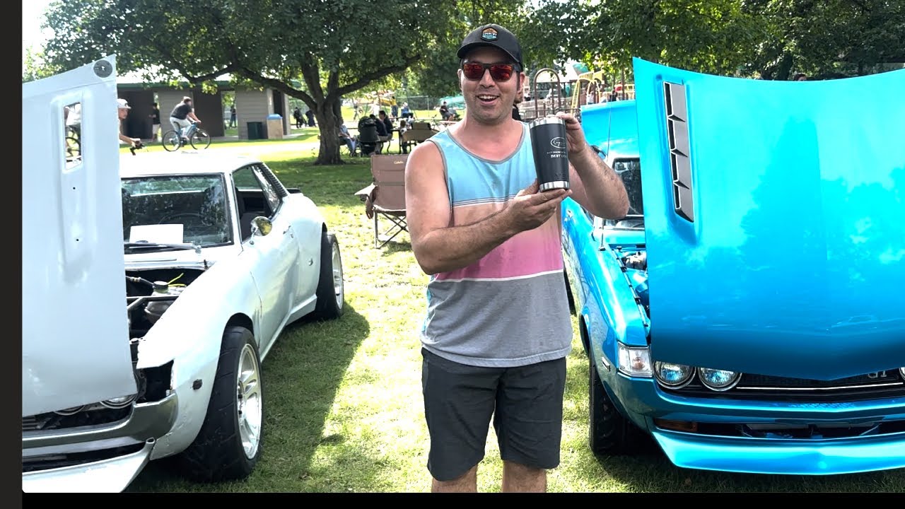 I thought I blew up my engine! First car show/ First Place!
