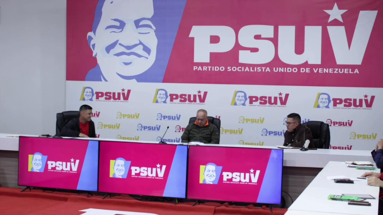 Videoconferencia -plenaria Extraordinaria PSUV Y JPSUV