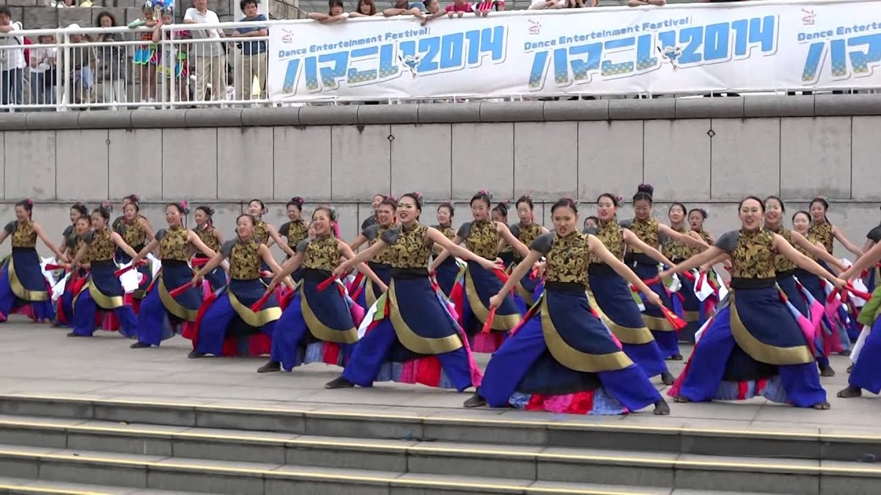 疾風乱舞 『かぐやの舞』 （大賞受賞）／パシフィコ横浜プラザ広場／ハマこい2014