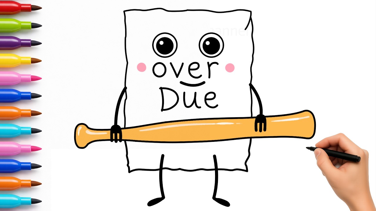 Como Desenhar a Debt Debt Debt Sahur   - Brainrot