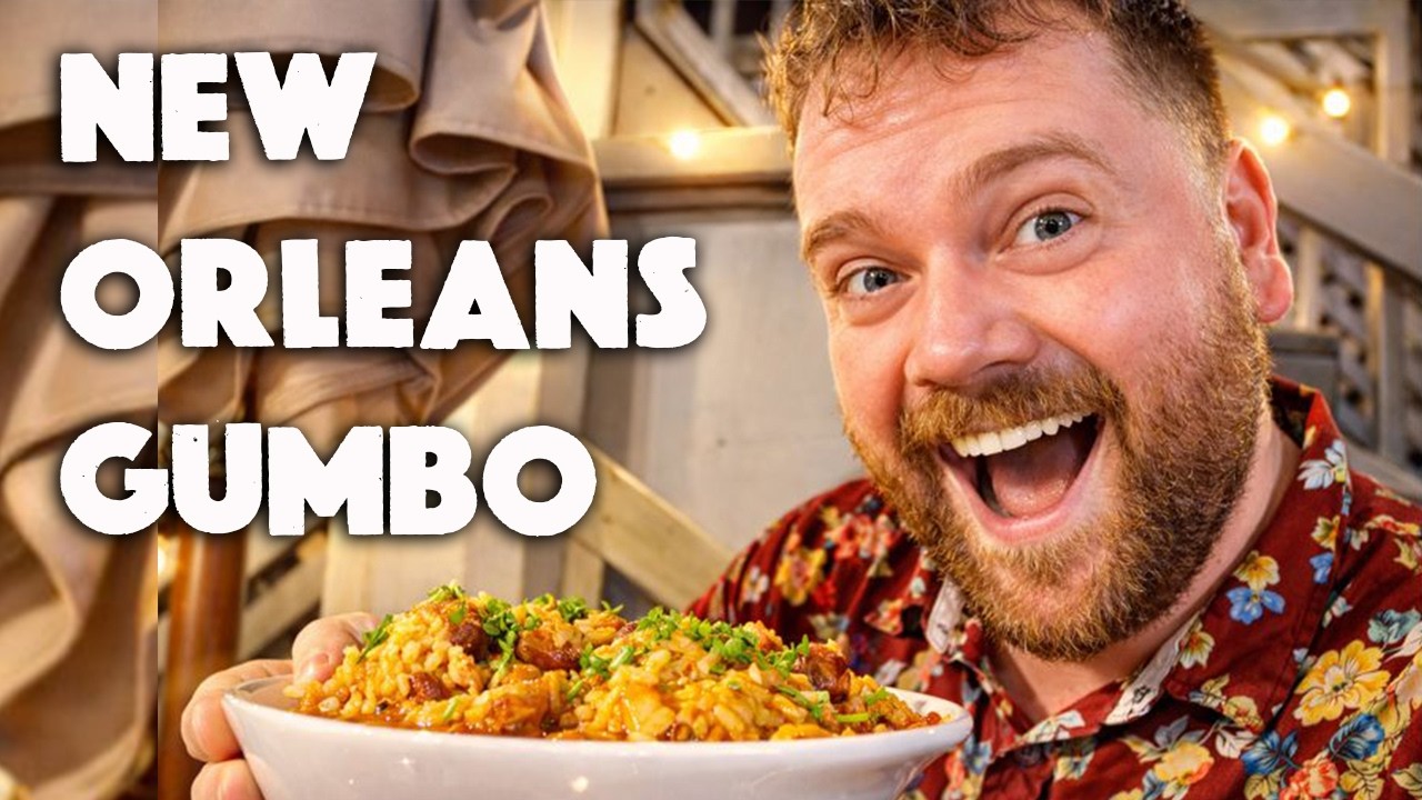 Scottish Guy Tries Food from New Orleans for the first time