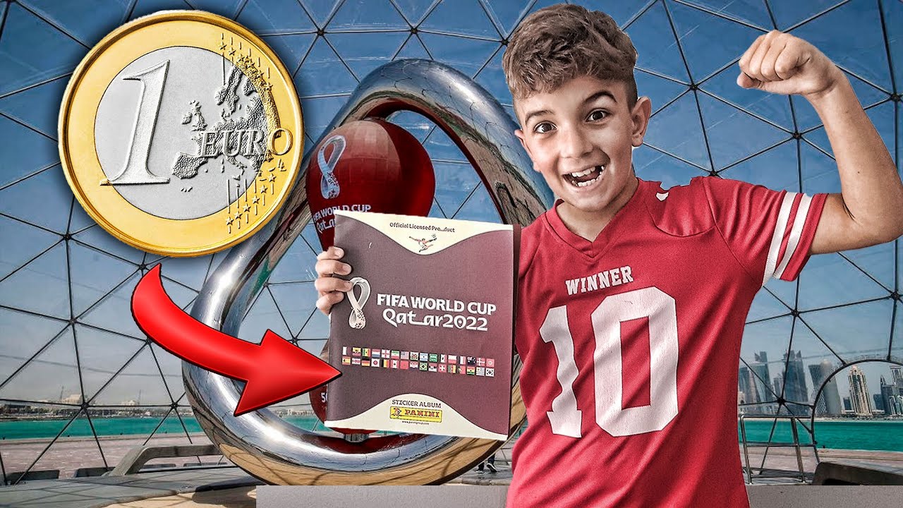 COMPLETE el ALBUM del MUNDIAL de QATAR en 24 HORAS con SOLO 1€