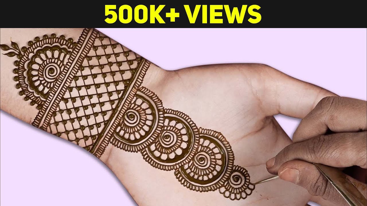 Easy Arabic Mehndi Design For Hands | Latest & Beautiful Mehndi Designs | Letstute Mehendi
