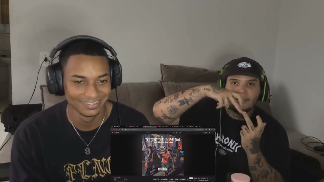 REACT: Dinheiro Sujo - Marquin | Pedrin | Bebeto | Rei Bxd | Js da Torre (Prod.Bebeto) CORTE DA LIVE