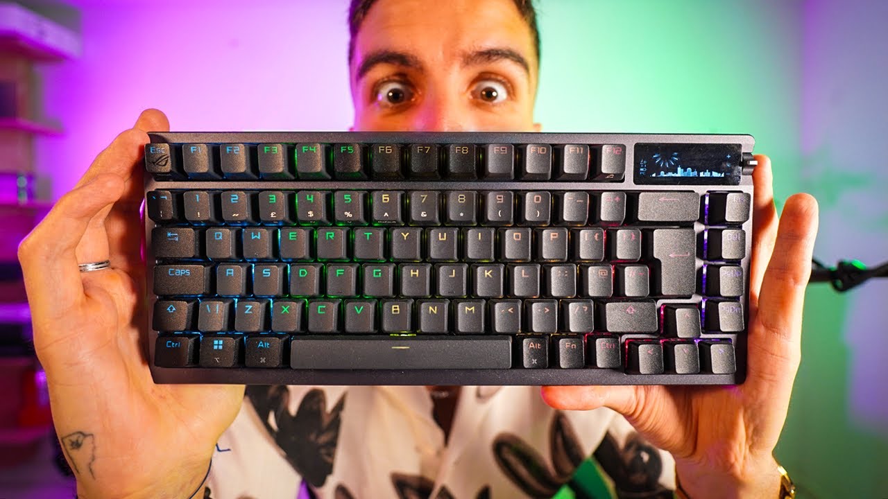 El TECLADO GAMING que lo cambia TODO 👌 ASUS ROG AZOTH