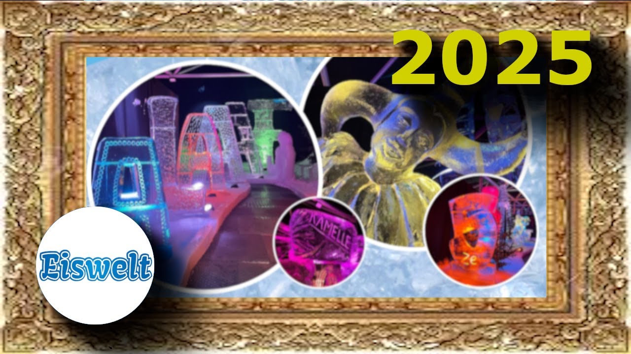 Karneval in Eis: Eiswelt Oberhausen 2025 (Video-Impressionen)