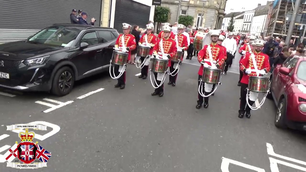 South Fermanagh Loyalists FB (1) @ Co Fermanagh Grand Orange Lodge Murdered Brethren Parade 2024