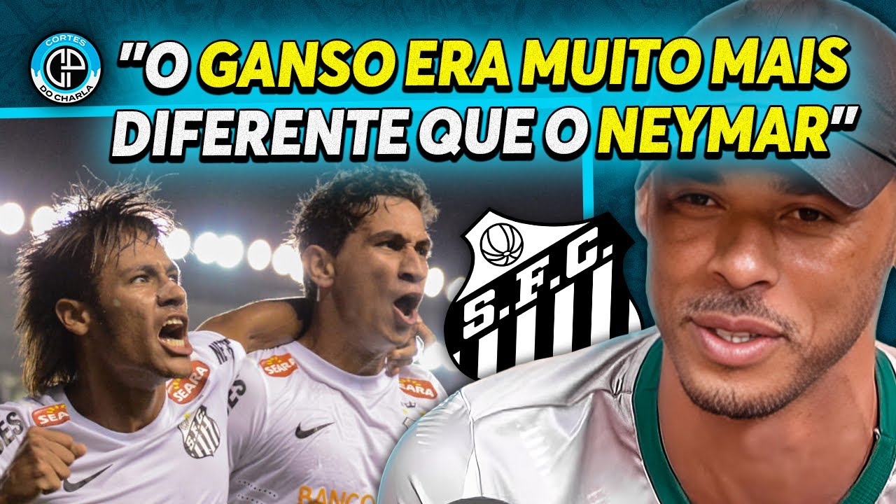 HIST&Oacute;RIAS SURREAIS DA BASE DO SANTOS COM NEYMAR E GANSO