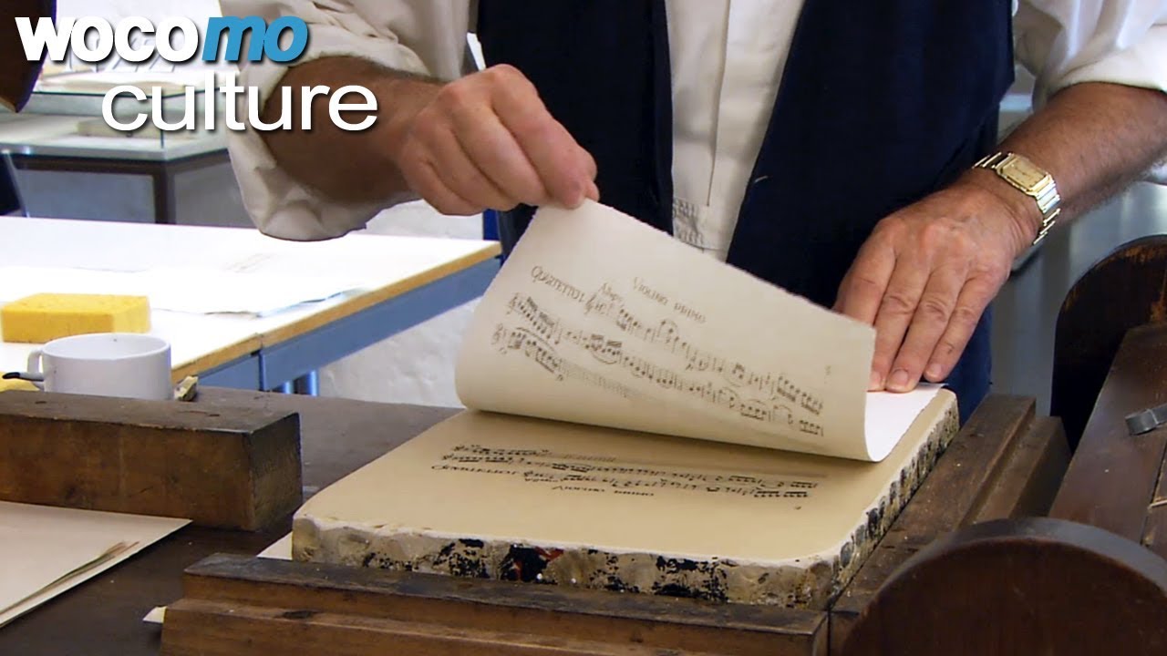 Was ist Lithographie und was hat sie mit Mozart zu tun?