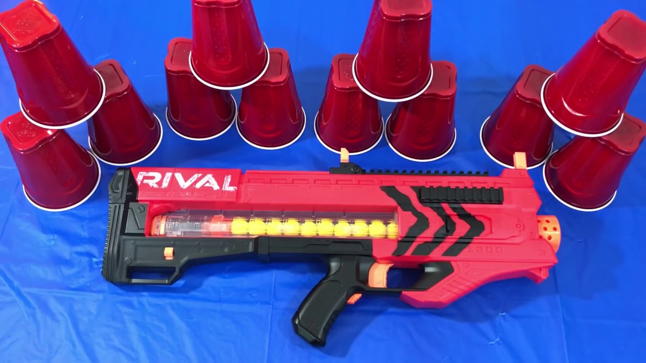 Nerf Rival Zeus Red Nerf Blaster Nerf Review Toy Blaster