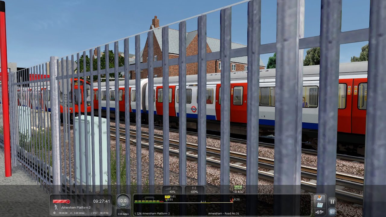 Train Simulator Classic 2024: Metropolitan Line | T403 0818 Aldgate - Amersham (All Stations)
