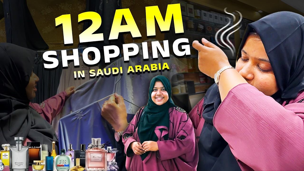 Shopping in Jeddah & Floating Mosque | Asifa Azar
