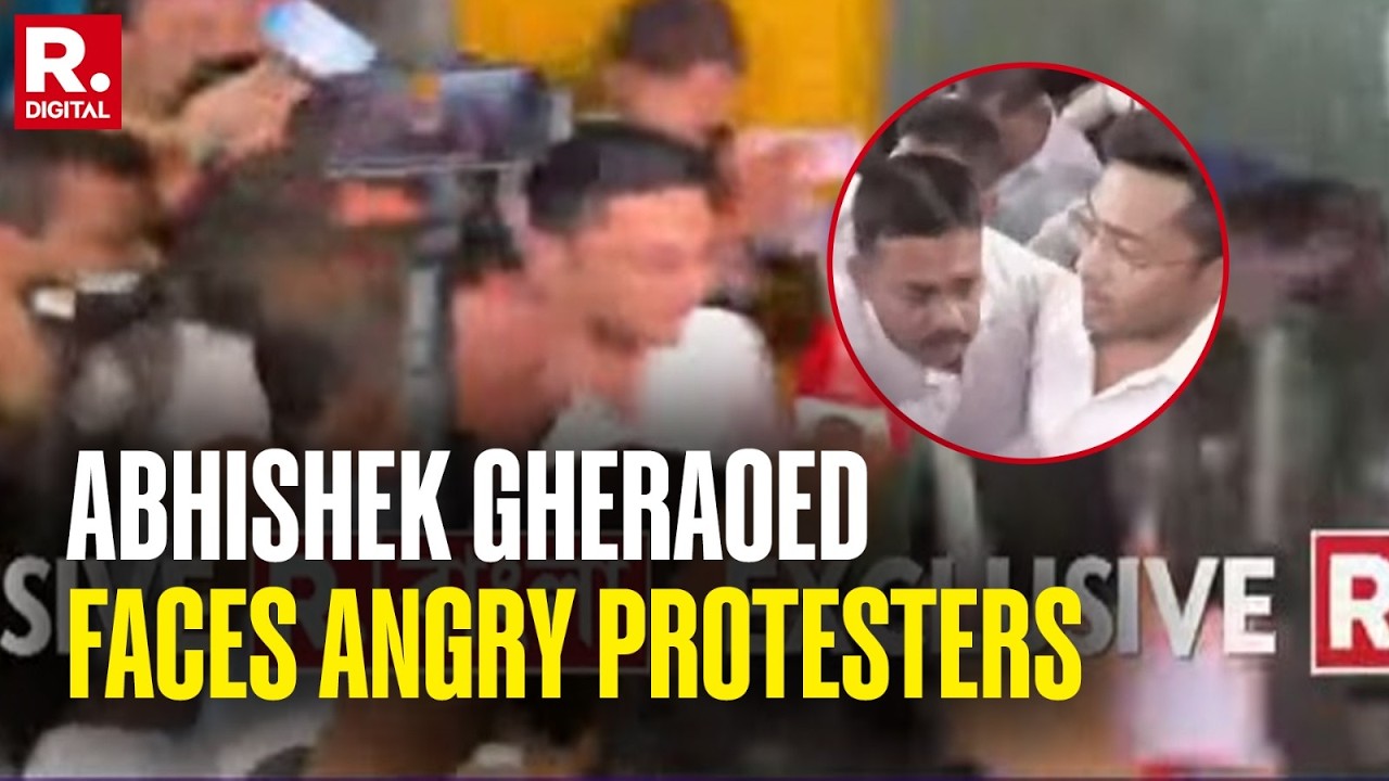 Abhishek Banerjee Heckled At Kolkata Airport Amid Massive Forgery Case Heat