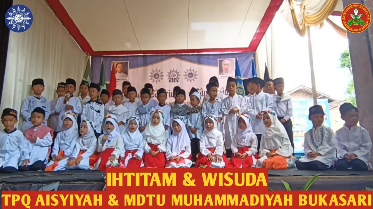 IHTITAM & WISUDA TPQ AISYIYAH, MDTU MUHAMMADIYAH BUKASARI PART 1