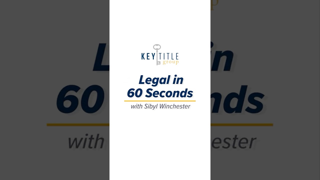 Legal in 60 Seconds: How to Navigate a Short Sale Transaction