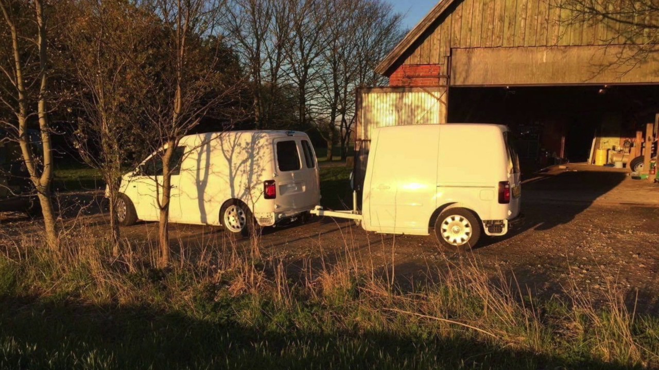 The Making of a caddy-trailer