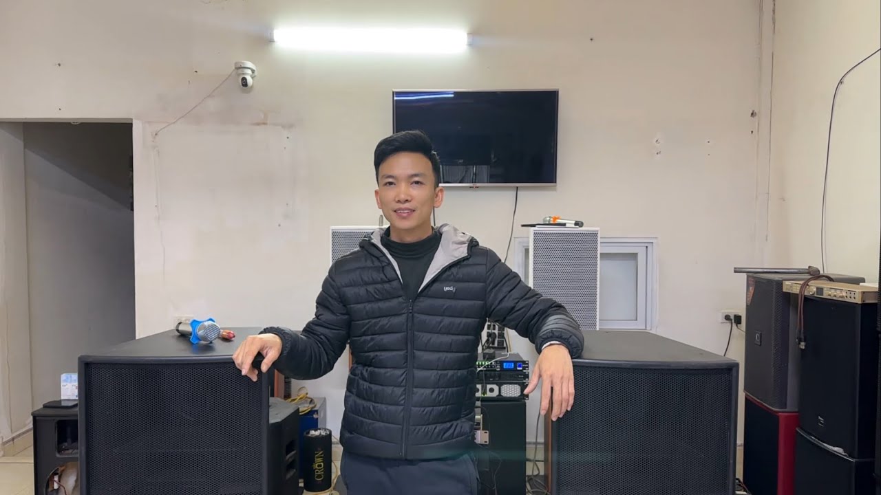 Test cặp loa 3 đường tiếng bass 40 gửi bác khách thái nguyên. Chưa đến 10tr mà hay quá