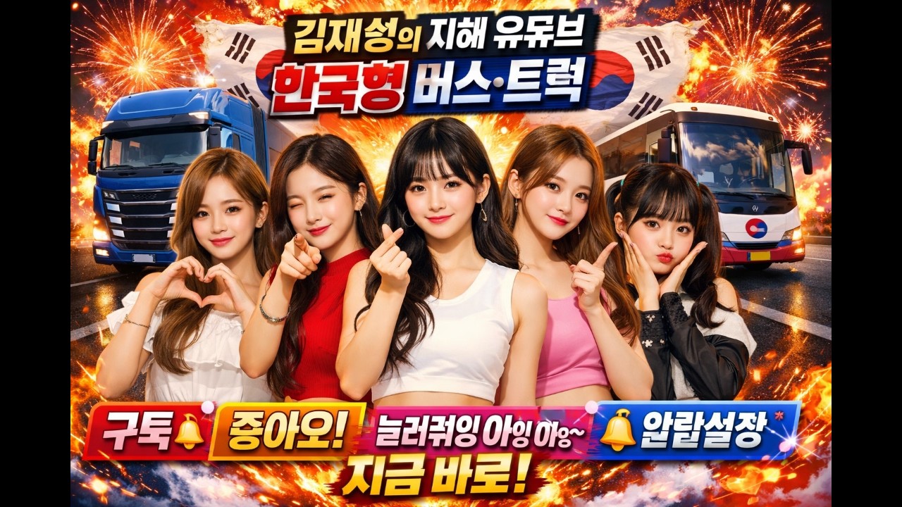 ATS 한국형 버스모드 적용결과... 소름 아메리칸 트럭 시뮬레이터 호철님버스모드 국내 최초