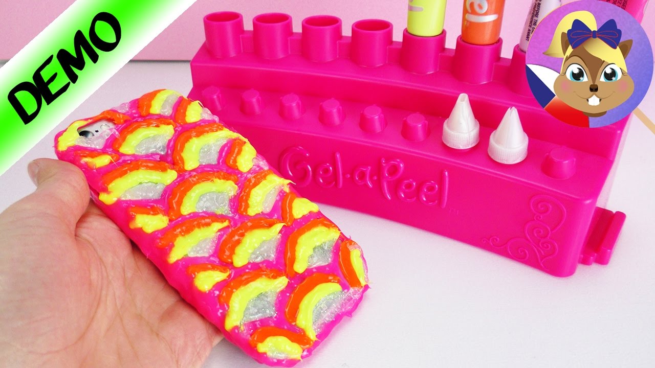 Gel-a-Peel | DIY pouzdro na telefon | Neonový Set v testu | Ukázka