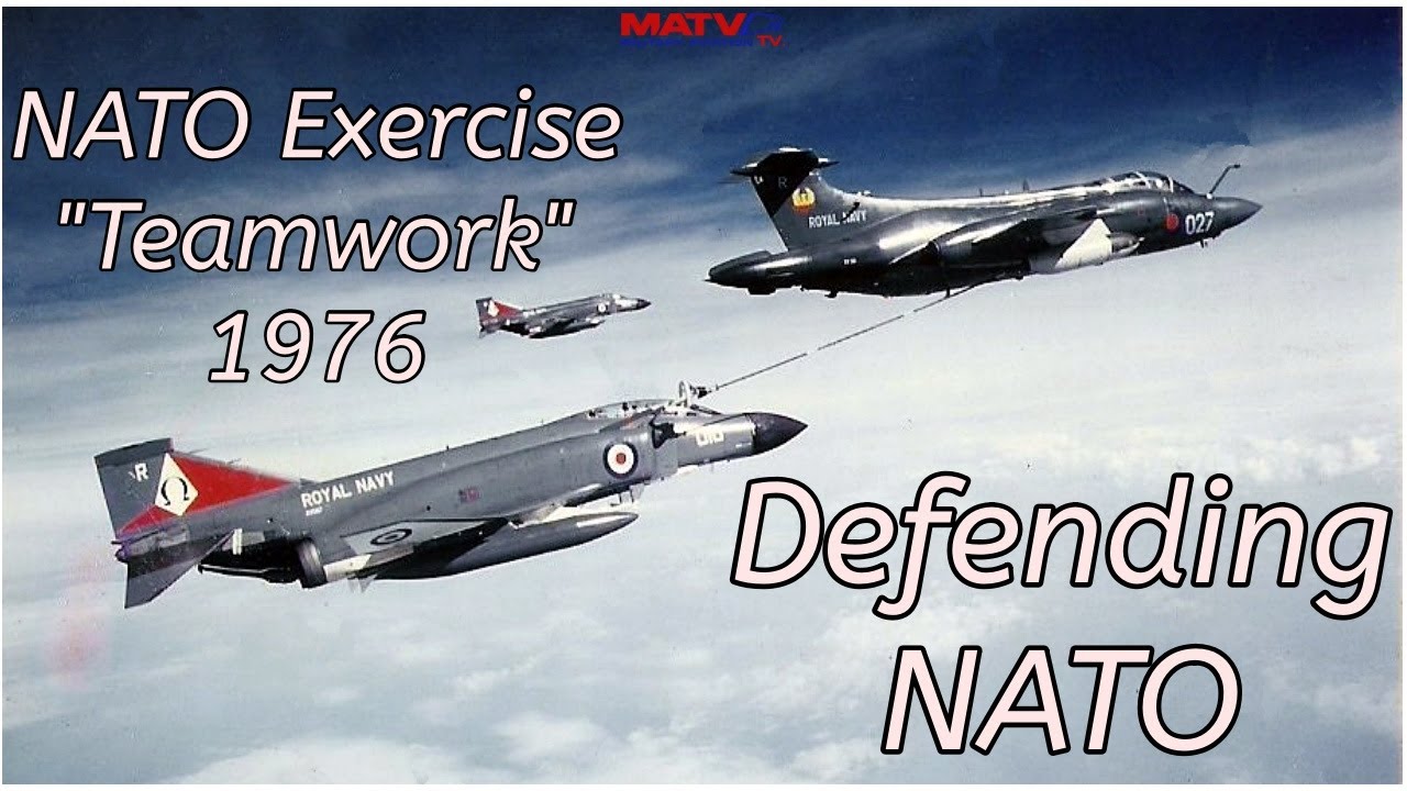 Командные учения 1976: Защита НАТО. #nato #arkroyal #f4phantom #usa