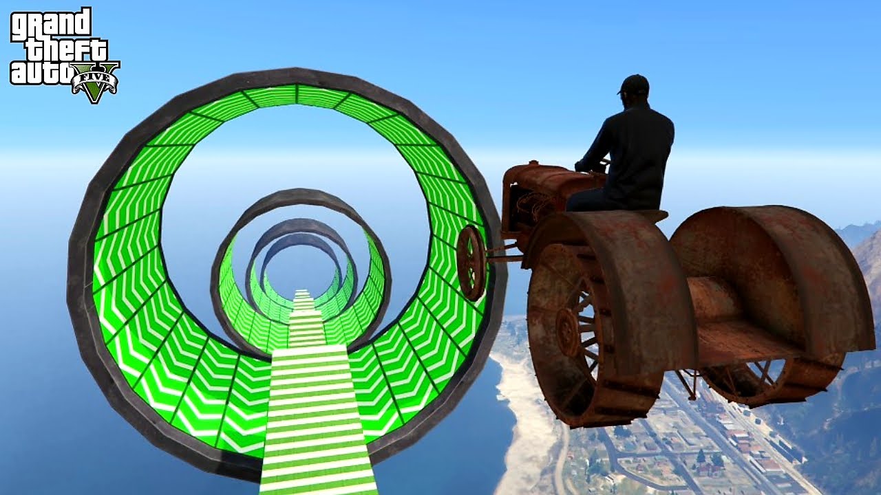 GTA 5 ONLINE: UNWIN TRACTOR KOUR