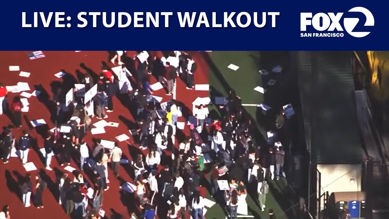 LIVE: Bay Area students walkout to protest ICE actions
