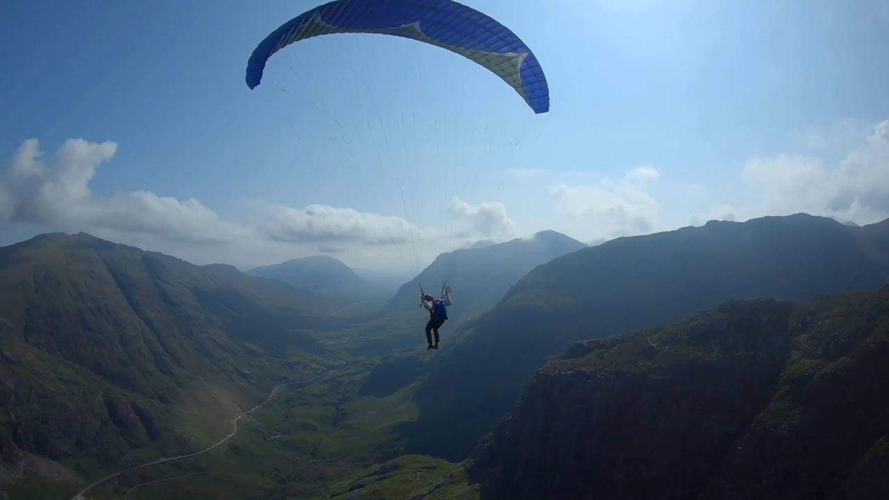 Paragliding Cutaway // Reserve Parachute // Scotland
