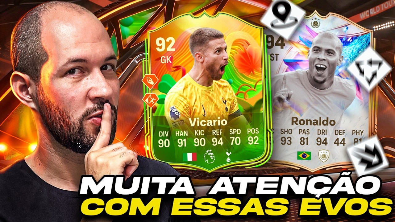 FC 26 | MUITA ATEN&Ccedil;&Atilde;O COM ESSAS EVOs💥ELAS PODEM MELHORAR CARTAS MUITO IMPORTANTES