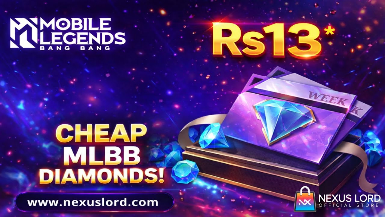MLBB Diamonds Recharge at Cheapest Price 🔥 | Fast & Safe