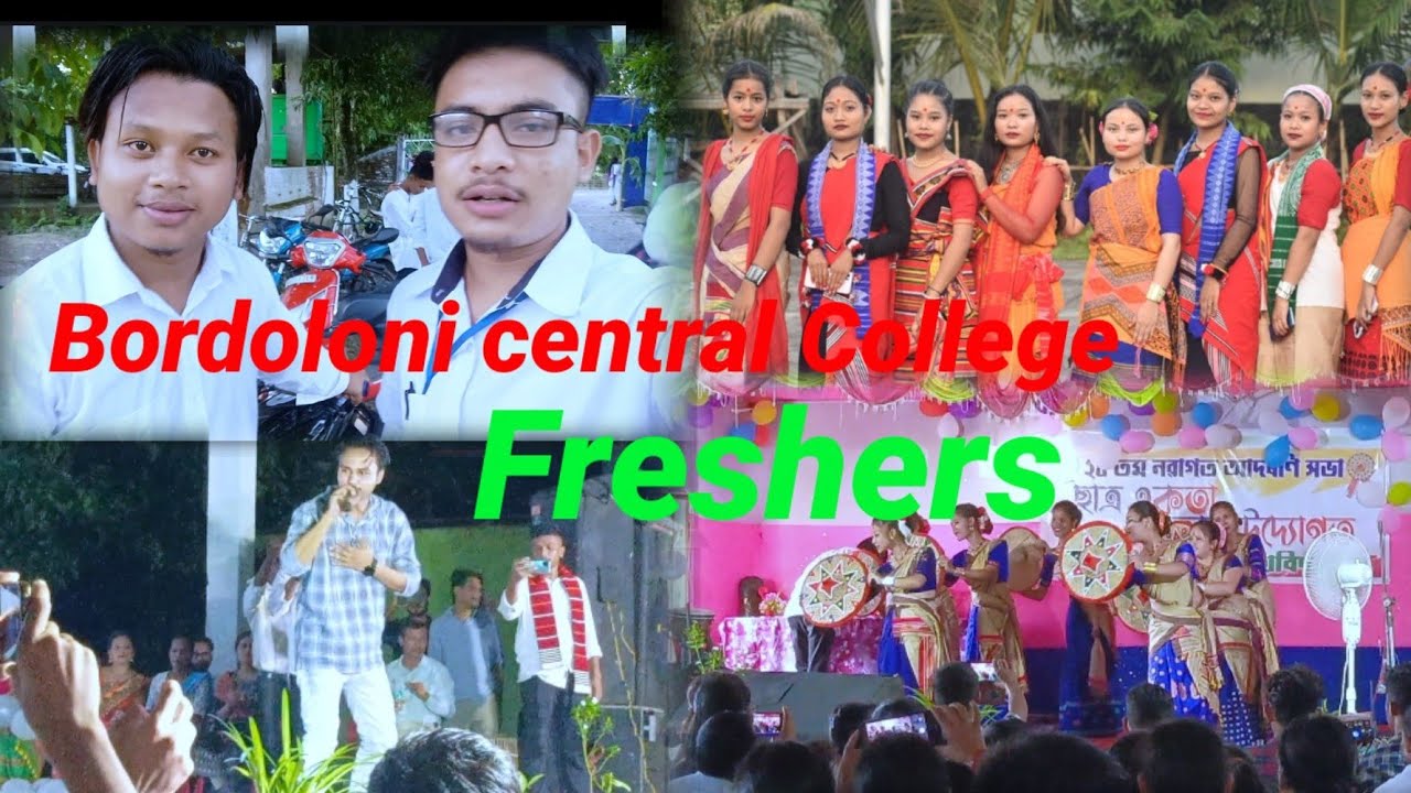 Bordoloni central college freshers 2022//Hajong Vlog'#UmanHG