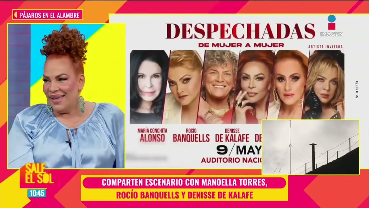 EN VIVO María del Sol y María Conchita Alonso ACLARAN si existe RIVALIDAD entre ellas | Sale el Sol