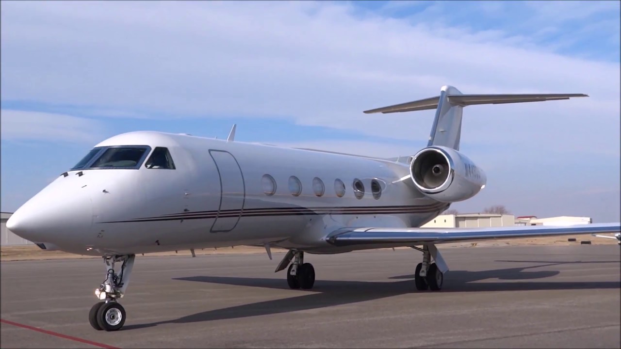 Gulfstream G450 - Landing, Arrival, Engine Start and Taxi