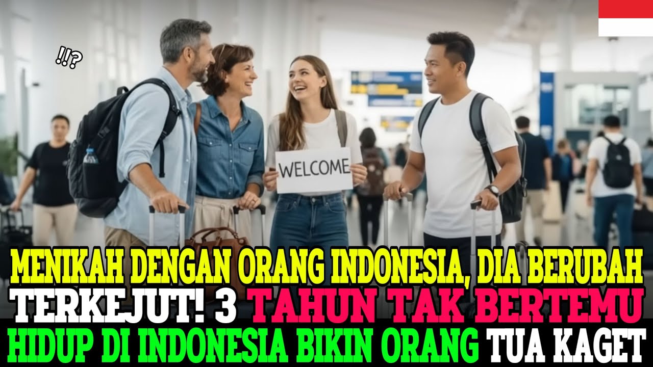 ORANG TUA TERKEJUT! PUTRI MENIKAH DI INDONESIA 3 TAHUN, MEREKALAH YANG BERUBAH