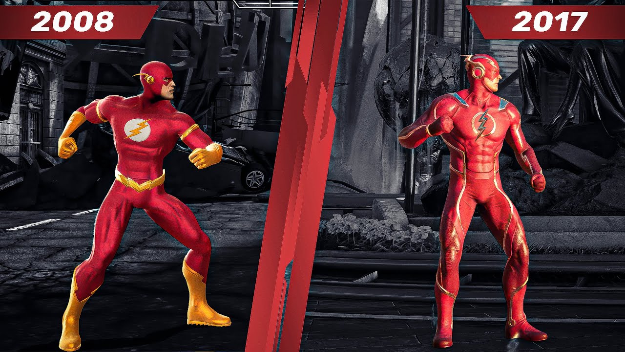 Injustice THE FLASH Evolution | 2K 60 FPS