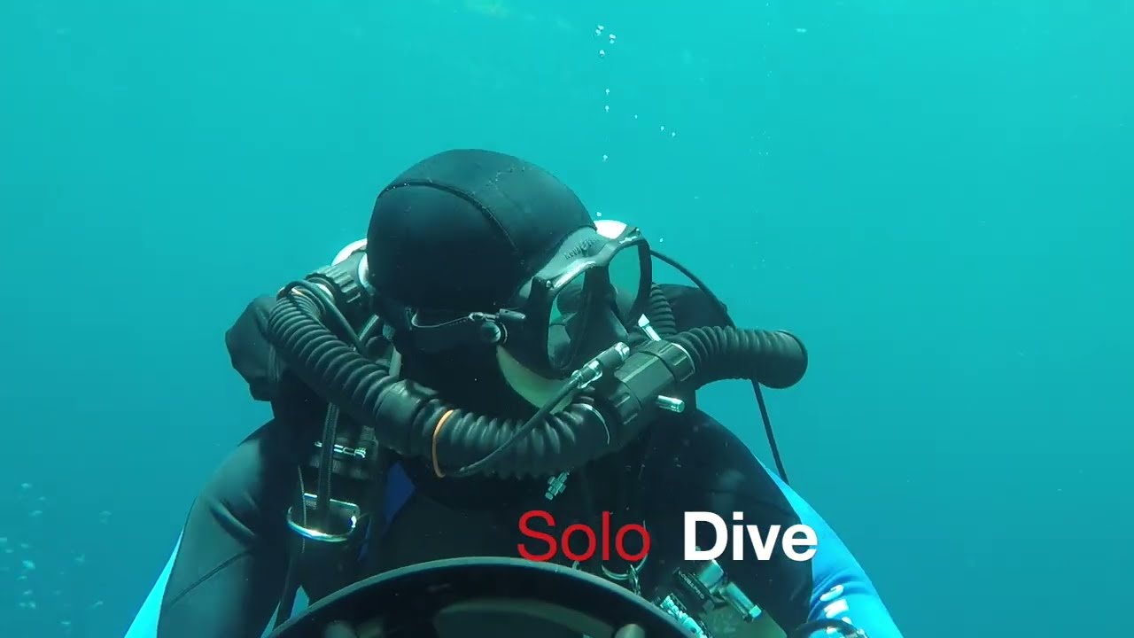 Solo Dive with a rebreather