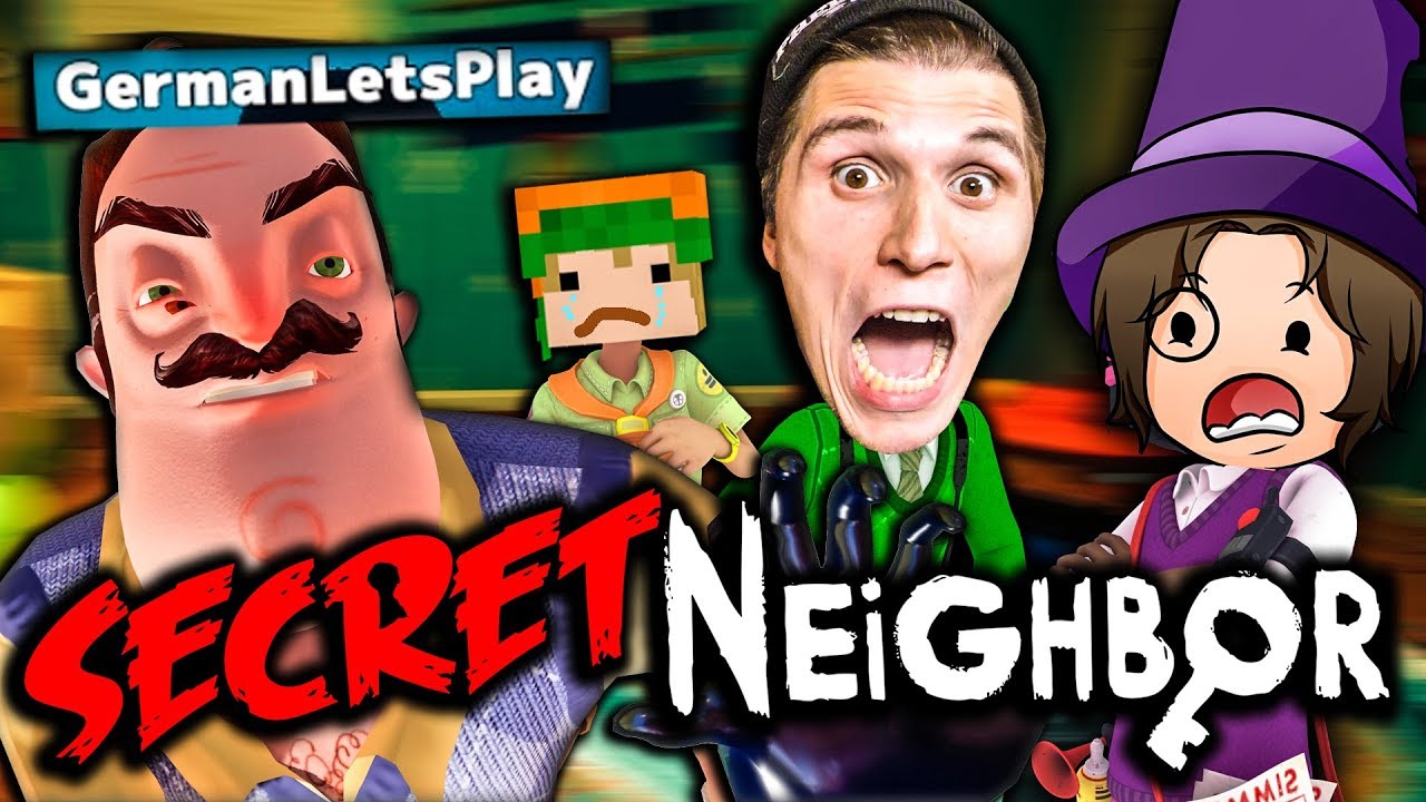 GermanLetsPlay ist ein VERRÄTER! ✪ Secret Neighbor (Hello Neighbor MULTIPLAYER)