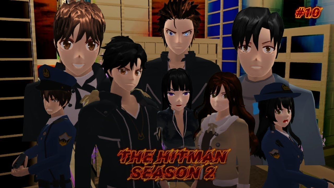 THE HITMAN SEASON 2 (EPISODE 10: BURNING BROTHERS) SAKURA SCHOOL SIMULATOR BY KIYOSHI CHANNEL 