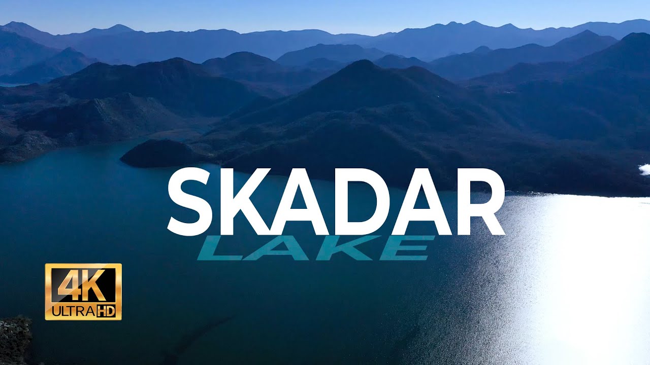 Skadar Lake and Saint Stephen Hotel in Bird's eye 4K