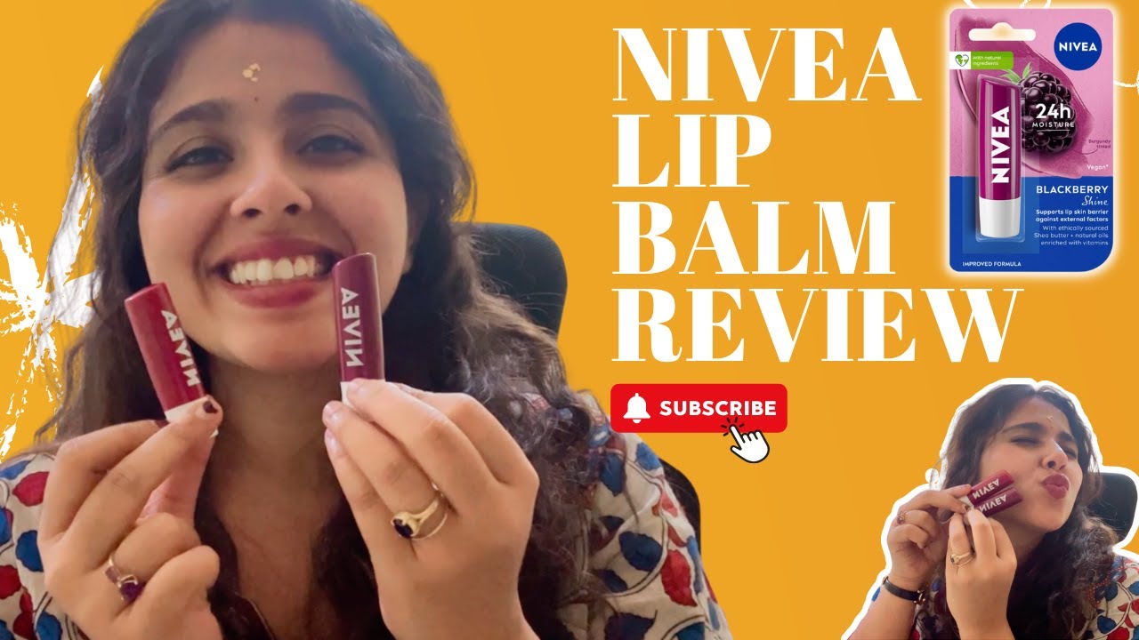 Viral Nivea LIP BALM Blackberry Shine Review 🫦 | Affordable ❤️ 🤌#lipbalm #malayalam #nivea #viral