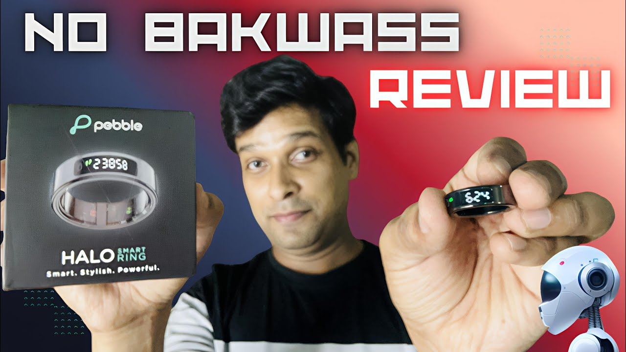 Pebble Halo Smart Ring Review & Unboxing | Digital Display Smart ring | Pebble | Techpoke | New 2025