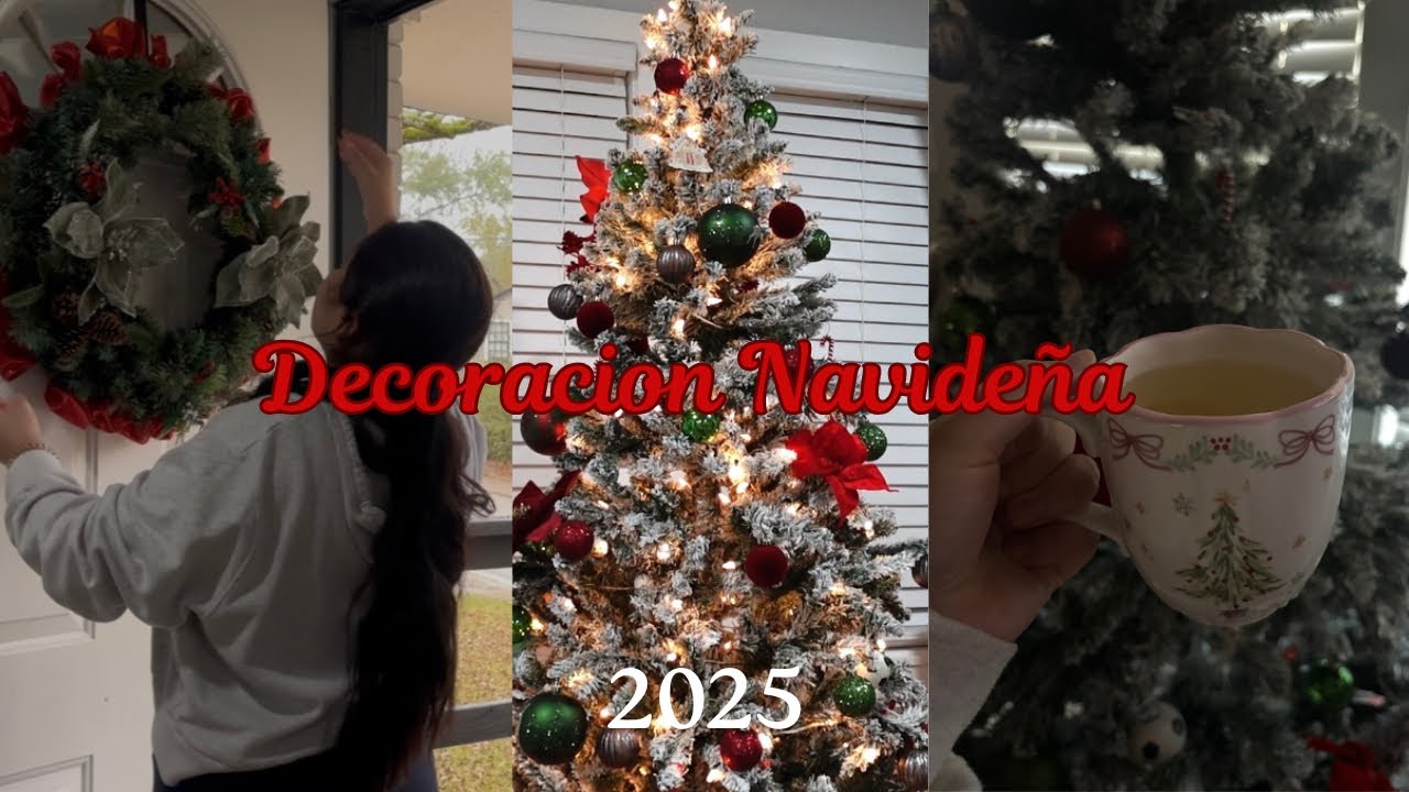 Decorando mi casa de navidad🪅❤️🎄 *sentimental* 