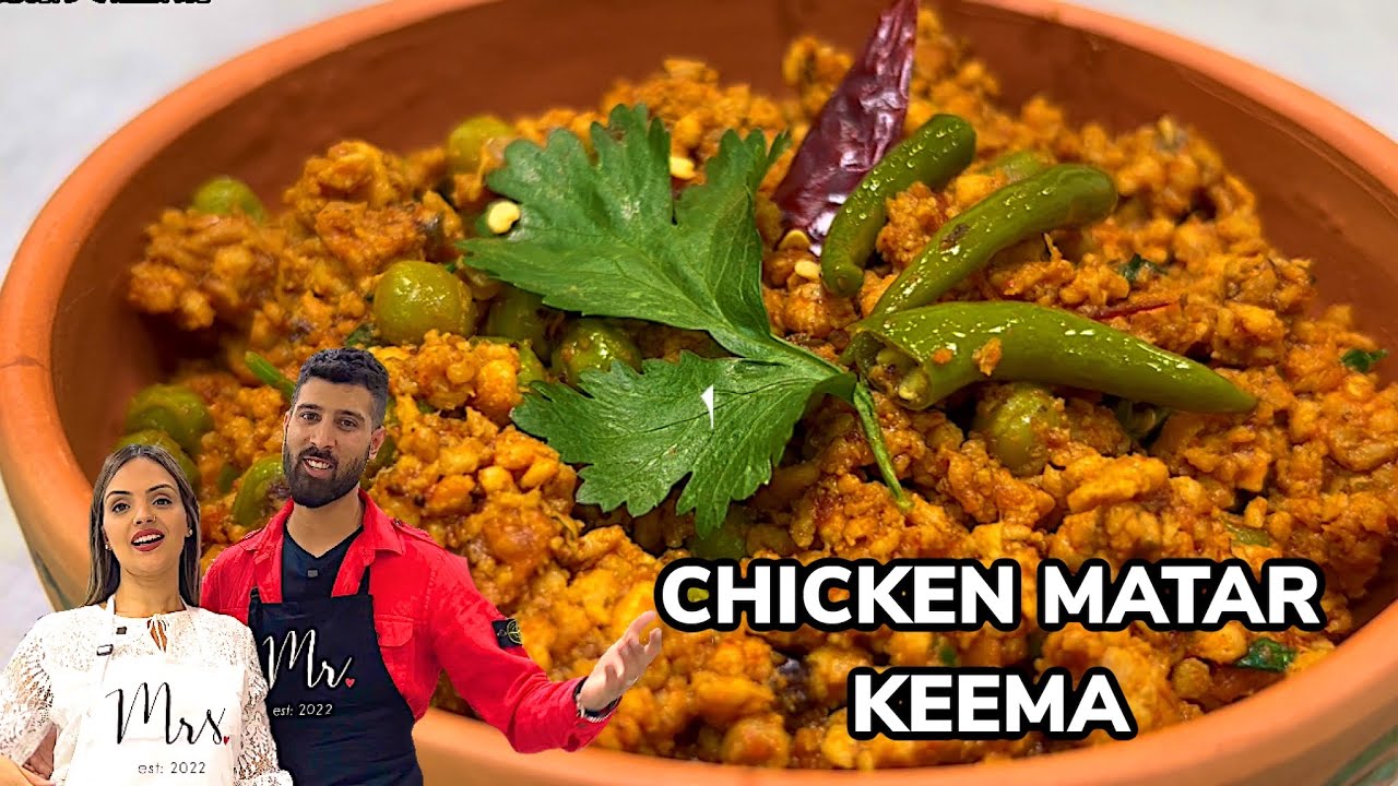 HOW TO MAKE CHICKEN MATAR KEEMA RECIPE | MINCED MEAT WITH GREEN PEAS *VERY QUICK & EASY*