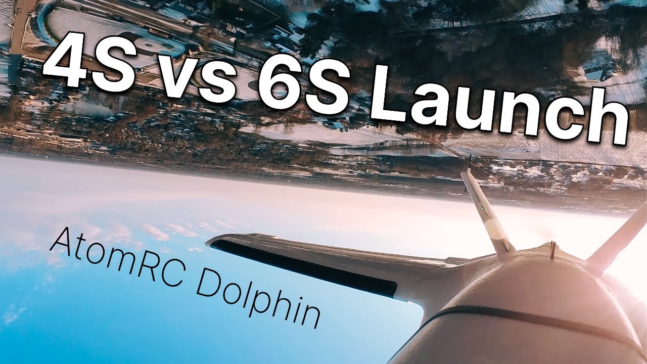 AtomRC Dolphin - Launches on 4S and 6S