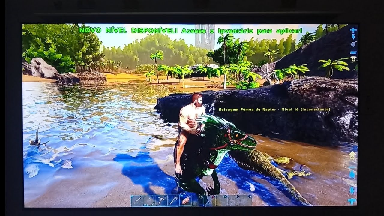 Ark The Island ! Nosso primeiro carnívoro