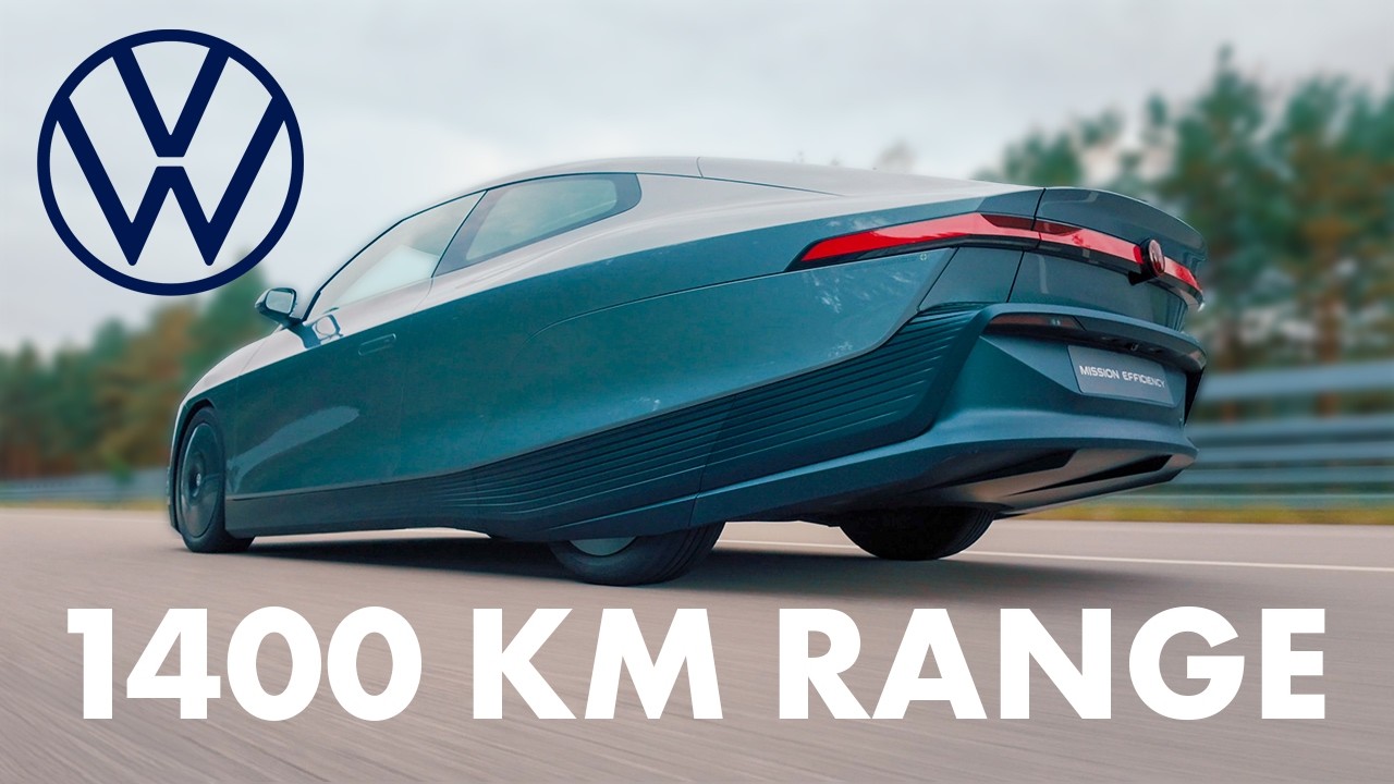 Volkswagen's 1,400 km Electric Car Is Real - VW Mission Efficiency