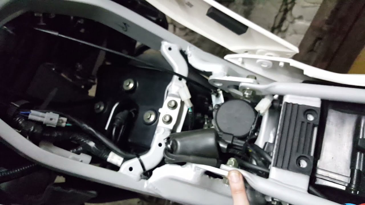 LONCIN (VOGE) LX300GY-A DS2 PRO. Топливный бак. Что под ним?