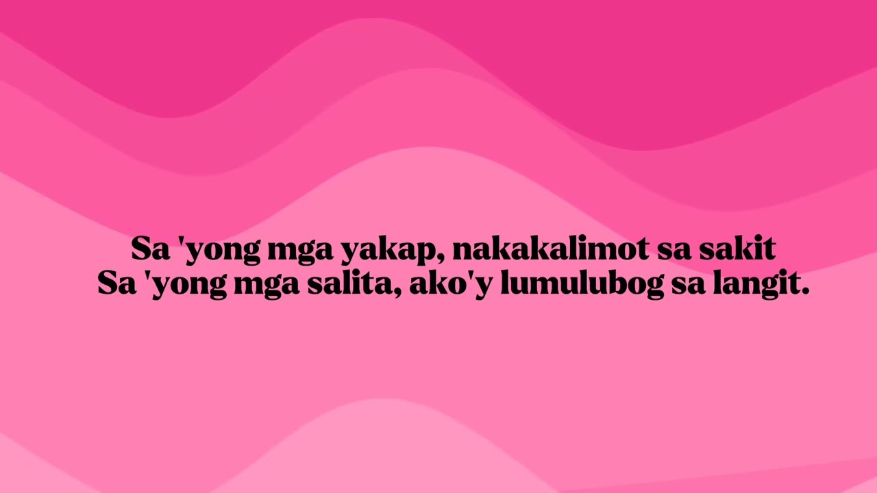 TITIISIN NA LANG KITA By Beyonce Espenida lyrics 