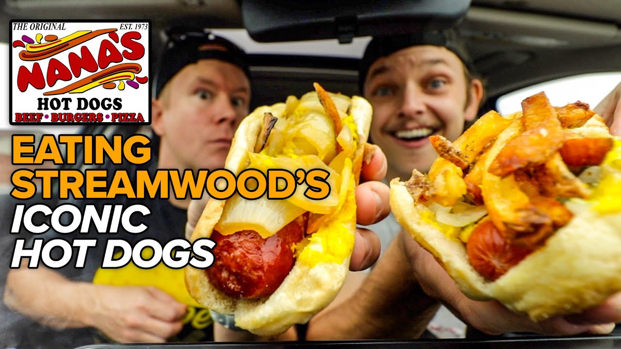 Eating The Original Nana's Hot Dogs in Streamwood, IL | *BEST MAXWELL STREET EVER?!* 🌭🏆