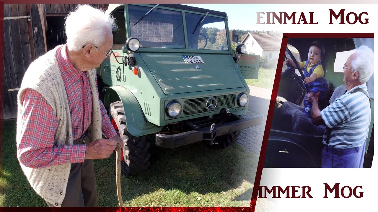 Opa's alter Unimog! Seine Reaktion auf die Restaurierung + Ausfahrt